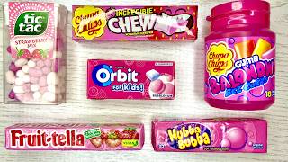 Some Lot's Of Orbit Tic Tac Chupa Chups Hubba Bubba | Lollipops Unpacking | ASMR | Satisfying Video