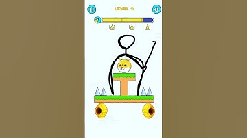 Draw 2 save 😂 ! can I save the dog 🤣 #puzzlegames #puzzle #shorts