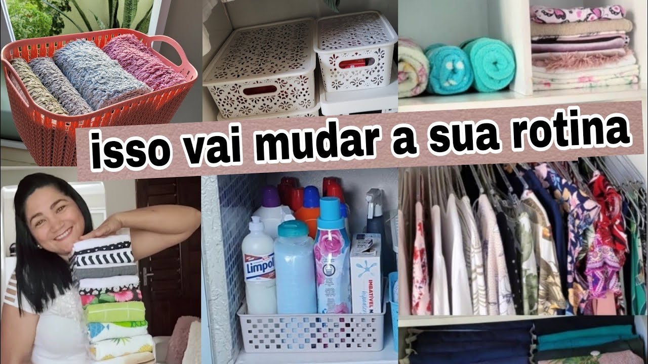 6 FORMAS INFALÍVEIS DE ORGANIZAÇÃO QUE VAI MUDAR A SUA VIDA | por casa limpa