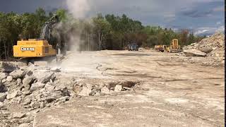 Dimensional Stone Quarry Blasting With Nxburst