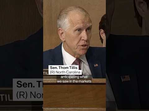 Senator asks 'whose throat to choke' if #tariffs don't pan out #trump