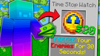 Minecraft Manhunt, But Its Pay To Win...