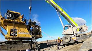 Komatsu Pc3000-6,Melepas Engine