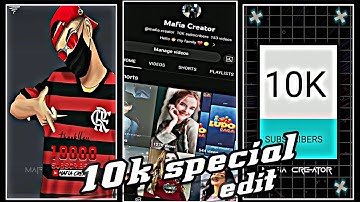 10k special video alight motion| Mafia Creator|10k subscribers xml edit|xml edit| 10k special edit|
