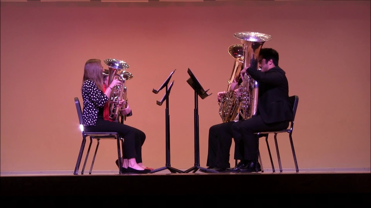 WMU Singularity Tuba Quartet 11/20/2018 Auburn Is The Colour YouTube