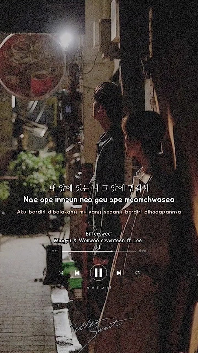 Bittersweet #mingyu #wonwoo #seventeen #feat #leehi #bittersweet #lyrics #songviral #kpop #viral