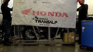 :  Honda Transalp 750  ,  .