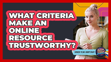 What Criteria Make An Online Resource Trustworthy?