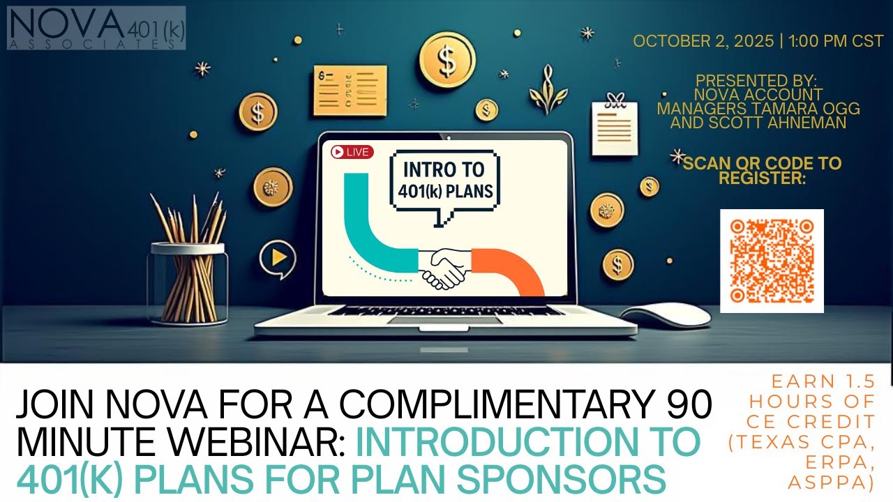 Introduction to 401k Plans for Plan Sponsors