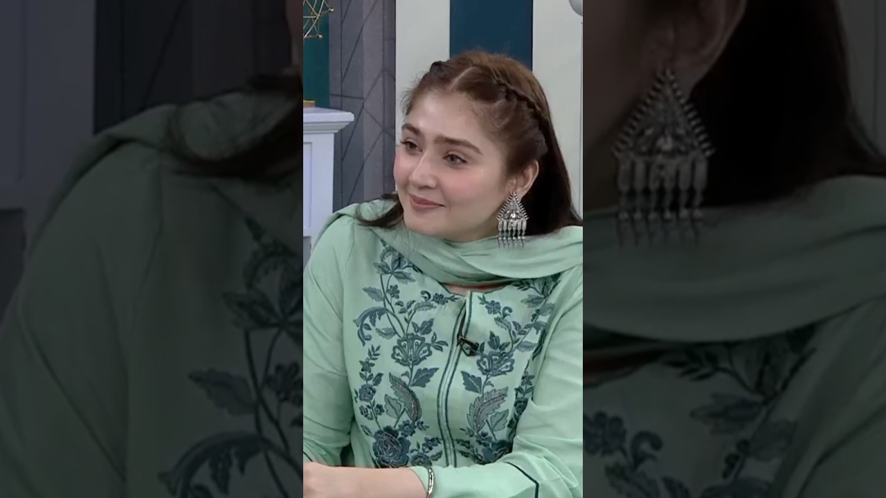 dur,e,fishan😘interview with👍nida yasir💯 