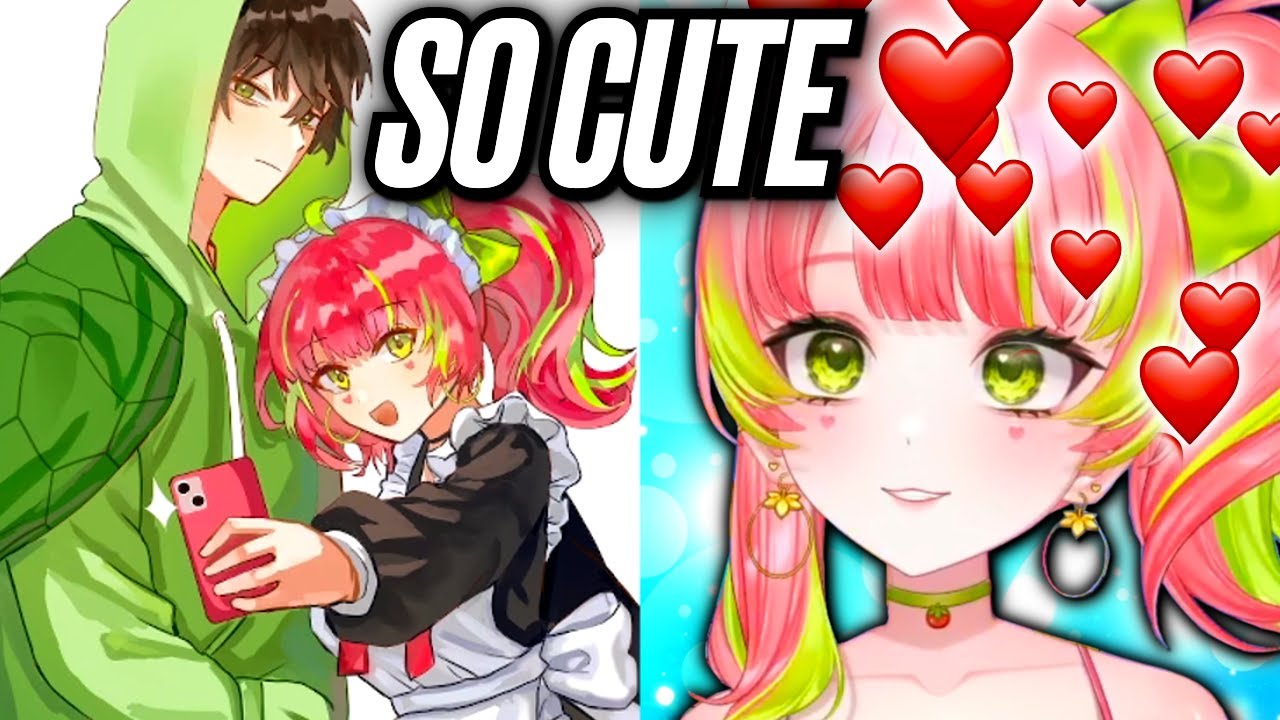 Toma Reacts to Cute Vedal & Toma Art