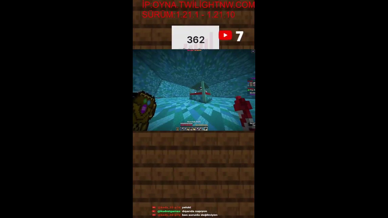 İzleyicilerle Minecraft Oynuyoruz! Gaming Livestream Online #69  