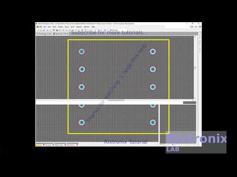 Tutorial for altium designing e25 13 7 transformer schematic library and footprint