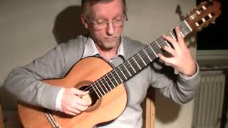 J. S. Bach: Arioso BWV 156 Classical guitar played by Per-Olov Kindgren chords