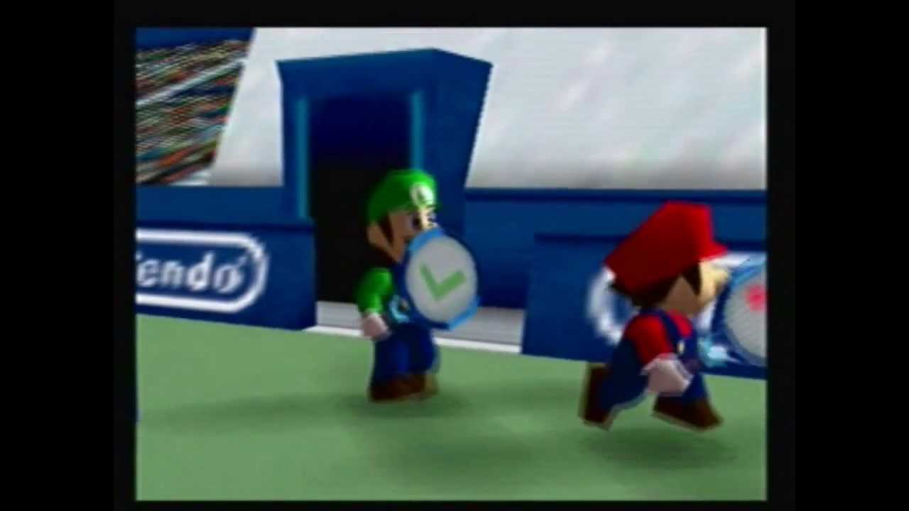 Mario Tennis N64 Rainbow Cup: Mario and Luigi