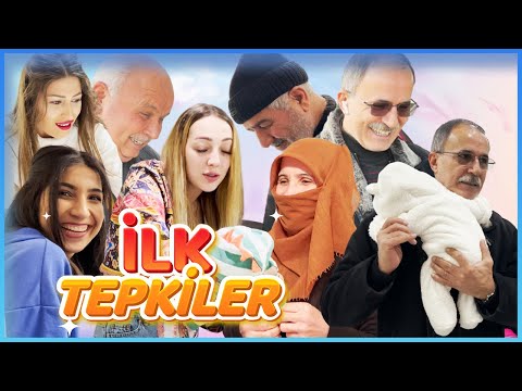 BEBEĞİMİZİ GÖRENLERİN İLK TEPKİSİ