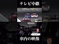 レーシングカーの車内はこんな感じ