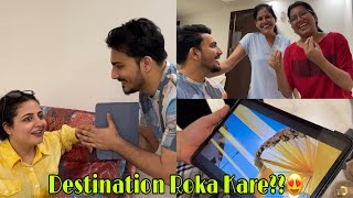 Roka Delhi me kare ya Destination 😍🧿 #vlog #vihaannjasleen #prank #rokafied