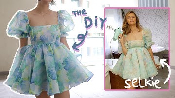 DIY / Puff Sleeve Dress *dreamy fairycore 🧚🏻‍♂️✨ | Merry Sewbean 🎄 EP 1
