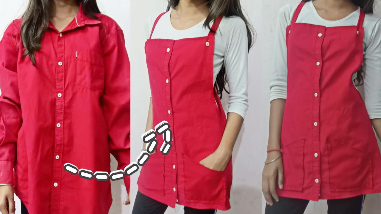 Recreate old shirt How to reuse men's old shirt Purane shirt ka