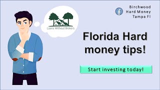 Florida hard money lender 101 guide - All you need to know about Florida hard money - 727-300-1793
