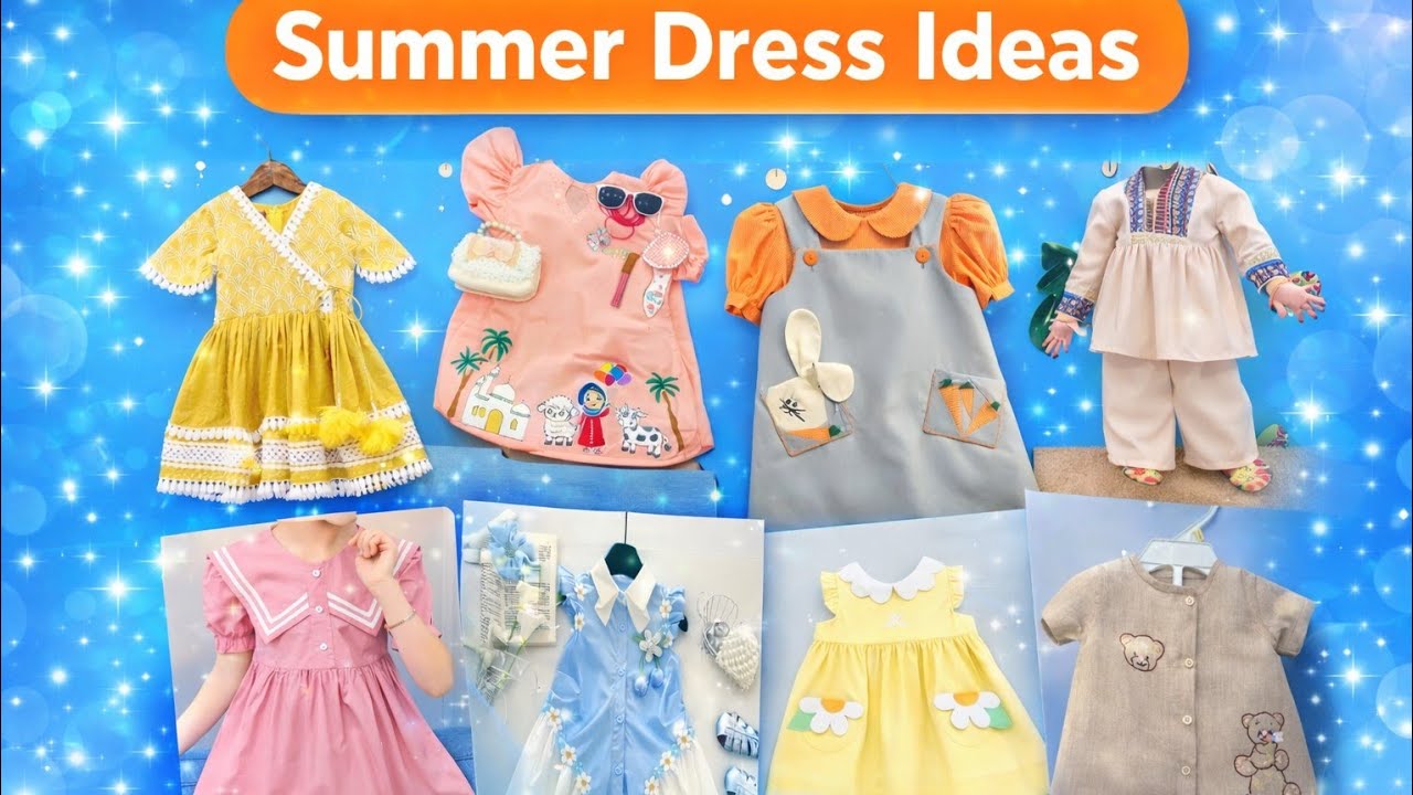 ✨ Summer Dress Ideas for Kids | Boys & Girls | Eid & Fancy Dresses 💞👶🧒