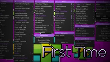 Using Mega Hack v7 in Geometry Dash for The First Time...