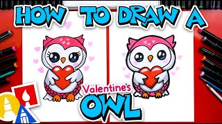 How To Draw A Valentine's Owl screenshot 4