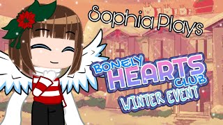 Sophia Plays Bonely Hearts Club Winter Event
