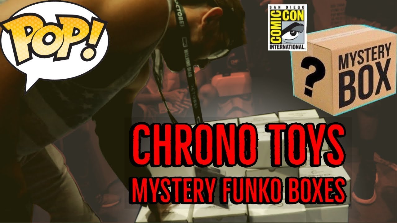 SDCC 2018 CHRONO TOYS BOOTH MYSTERY BOXES YouTube