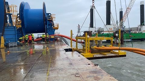 🌊 🚢 FSRU Wilhelmshaven Project: Installation of the PLEM (Pipe Line End Manifold)