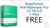 Bytefence Anti Malware 5 3 0 57 Crack With License Key Youtube