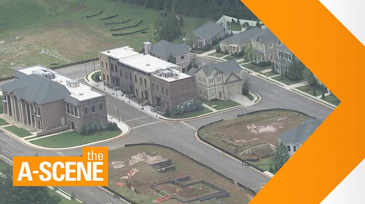 Tyler Perry Studios tour as seen from the air in  ...