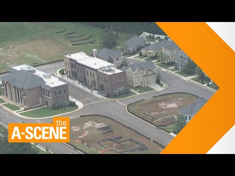 Tyler Perry Studios tour as seen from the air in  2018