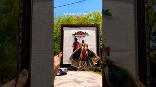 Personalized Art That Feels Alive ✨#theroshni #diy #art #craft #yt #ytshorts #embroidery #reels