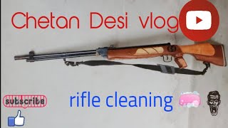Rifle Cleaning Chetan Desi Vlog
