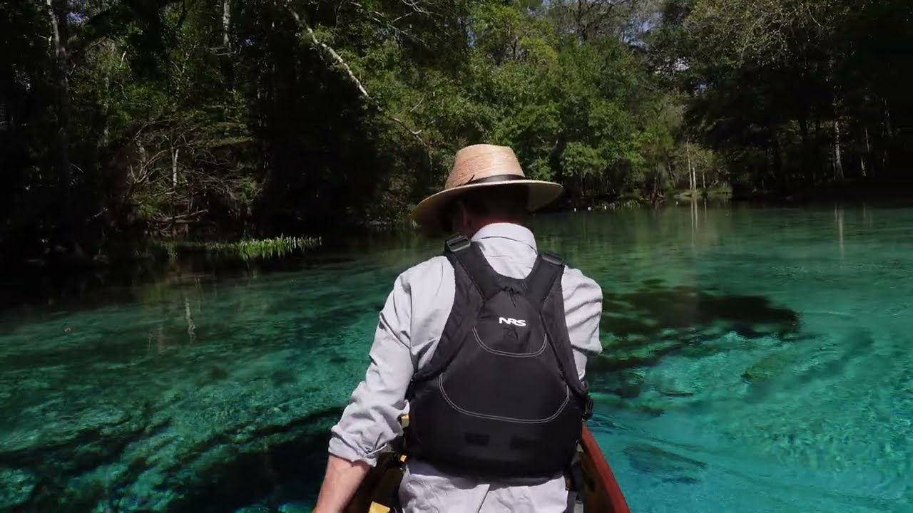 Gilchrist Blue Springs Canoe Run YouTube