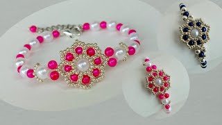 Easy bracelet || How to make bracelet || Bracelet making at home || Beaded bracelet making tutorial