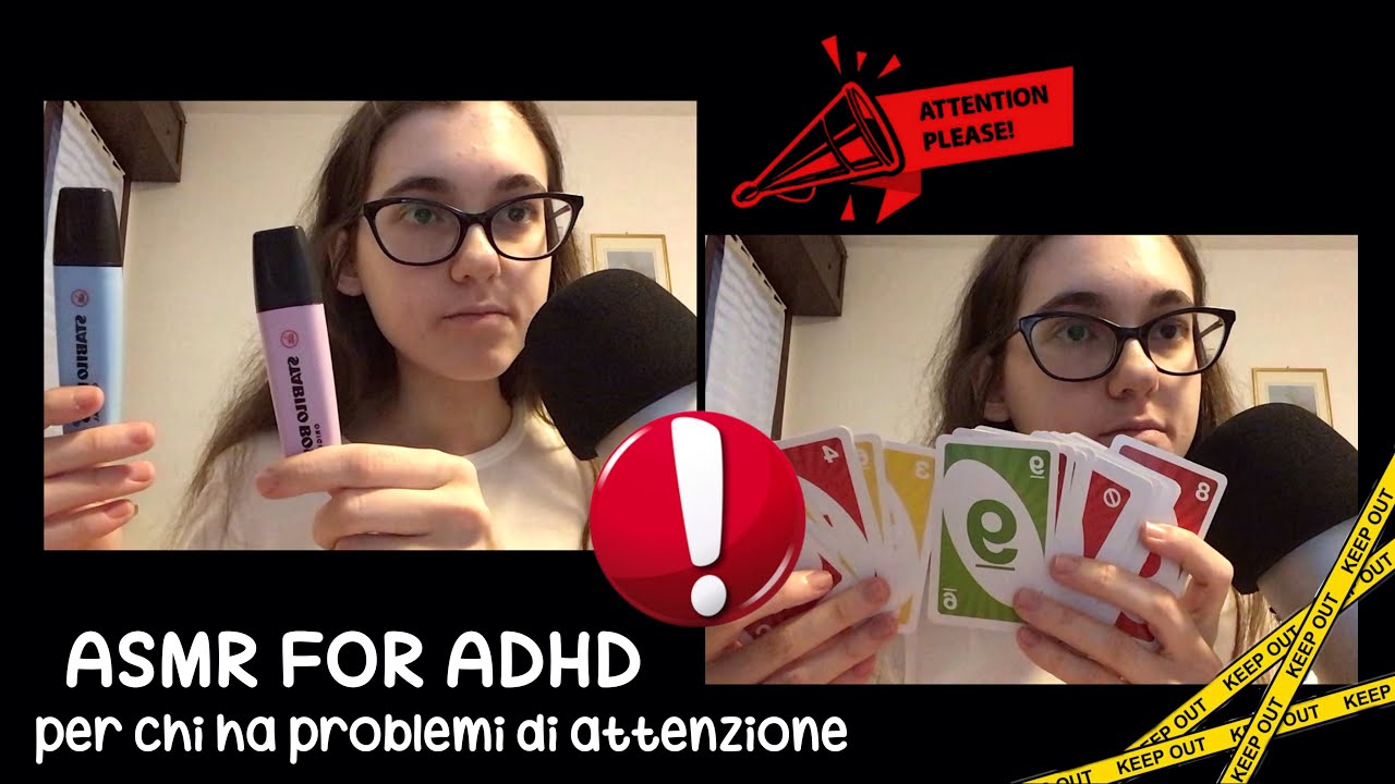 asmr per chi ha problemi di ATTENZIONE ‼️