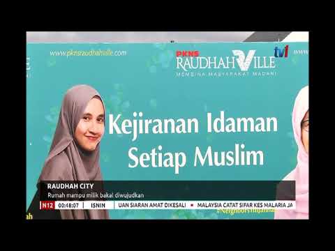 N12 Raudah City Rumah Mampu Milik Bakal Diwujudkan 6 Mei 2019 Youtube