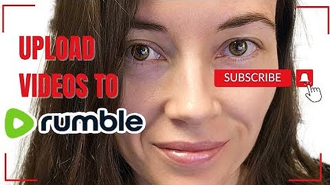 Uploading videos to rumble and YouTube sync