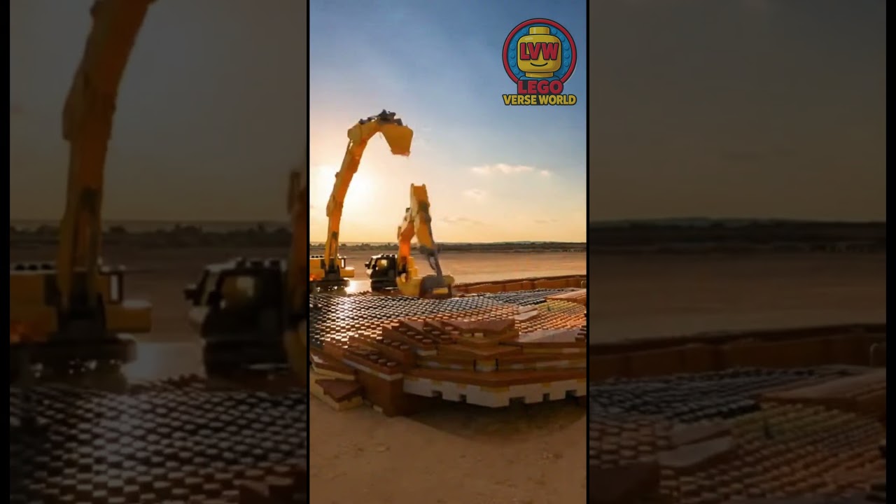 Epic LEGO Mining Operation Timelapse | Excavators in Action