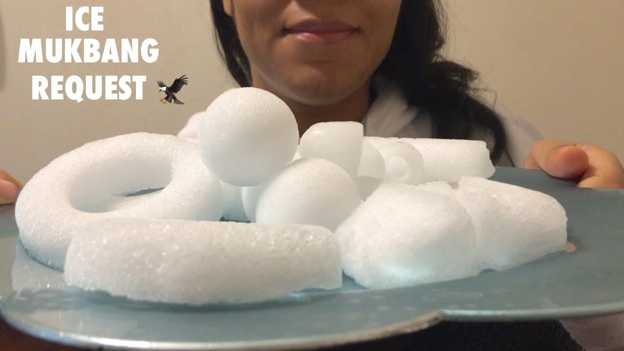 ASMR ICE MUKBANG REQUEST