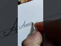 Cursive Writing| Cursive Handwriting Practice| Cursive Lettering#ytshorts #handwriting #abcd #reels