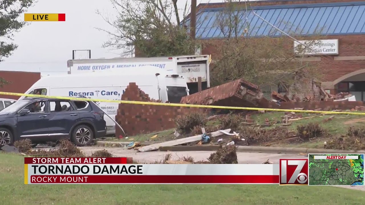 Tornado in Rocky Mount - YouTube