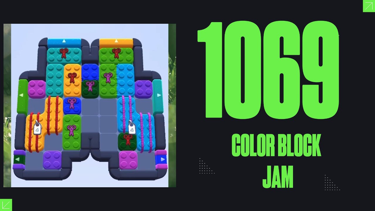 Color Block Jam Level 1069 – Complete Walkthrough & Strategy Guide