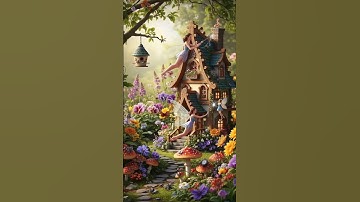 AI Fantasy: Glimmerhollow—Where Fairies Whisper in Bloom