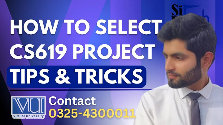 How To Select CS619 Final Year Project Guide 2025 #cs619 #finalyearprojects