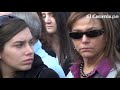 Familiares y amigos de Stephany Flores le dieron el último adiós