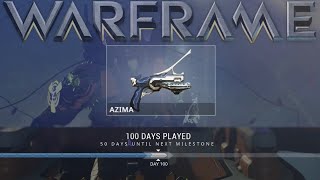 Warframe - Azima (100 Days Played Reward)